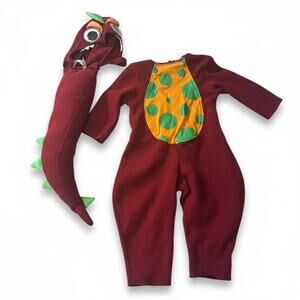 Toddler Dragon Halloween Costume 2T Full Body w/ Hood Tail
